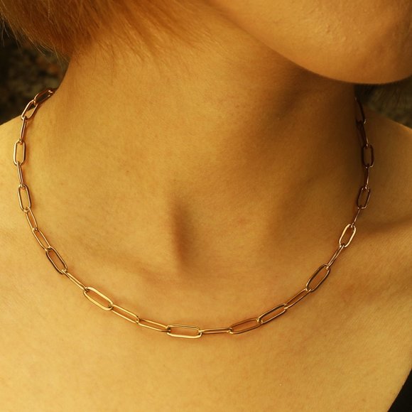 DALIA Essential Chain Link Necklace - Picture 10 of 12